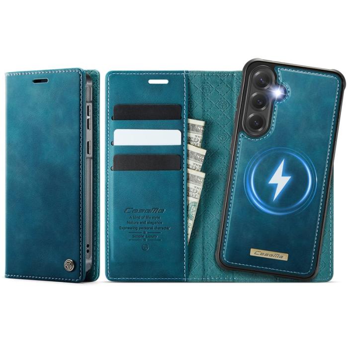 Caseme - CASEME C49 Fodral för Samsung Galaxy S24 FE MagSafe Grön