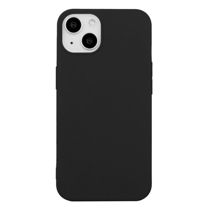 A-One Brand - iPhone 15 Mobilskal TPU Matte Slim-Fit - Svart
