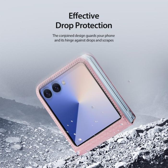 Dux Ducis - DUX DUCIS Fodral för Samsung Galaxy Z Flip7 5G - Rosa