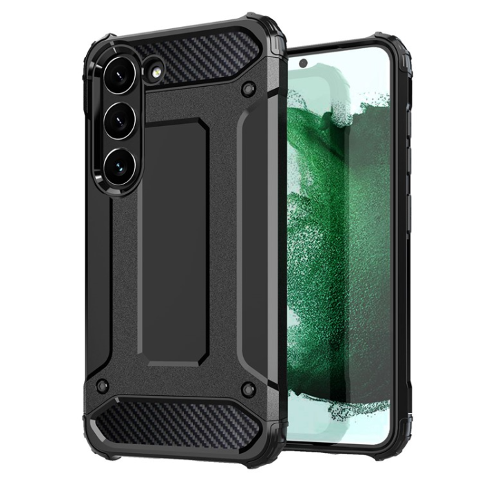 OEM - Galaxy S23 Mobilskal Tough Armor - Svart