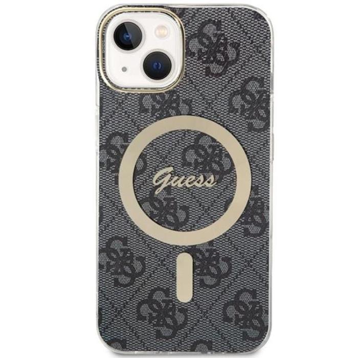 Guess - Guess iPhone 15 Mobilskal Magsafe IML - Svart
