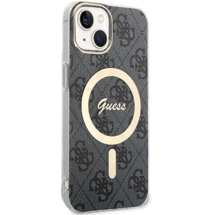 Guess - Guess iPhone 15 Mobilskal Magsafe IML - Svart