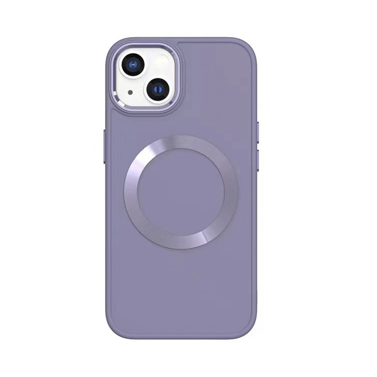 BOOM iPhone 14 Plus Skal Magsafe Liquid Silicone - Lavender | 2353 | AlltMobil