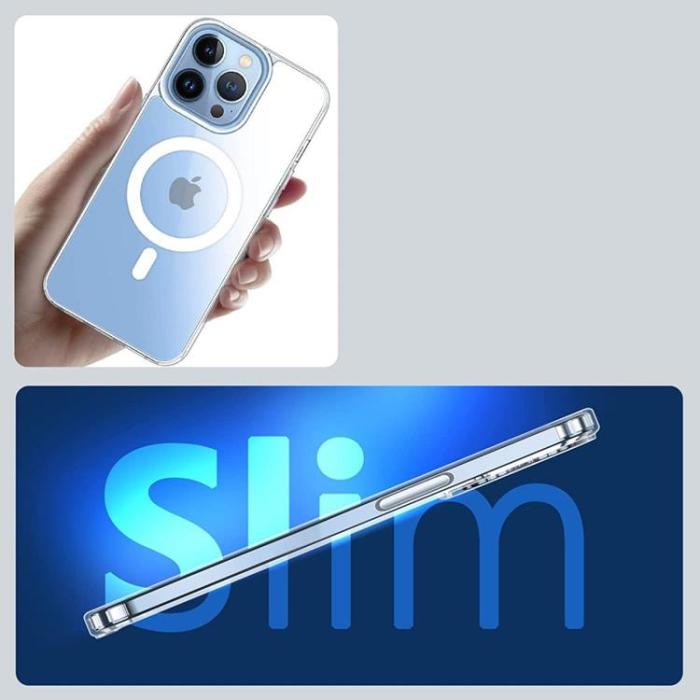 Tech-Protect - Magmat MagSafe Skal iPhone 13 - Clear