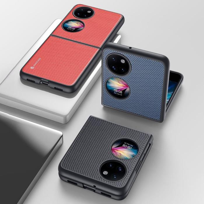 Dux Ducis - Dux Ducis Huawei P50 Skal Fino Nylon - Röd