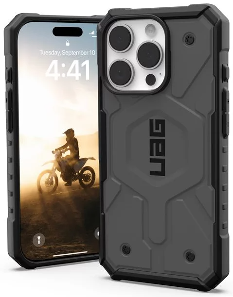 UAG iPhone 16 Pro Mobilskal MagSafe Pathfinder - Silver | 2353 | AlltMobil