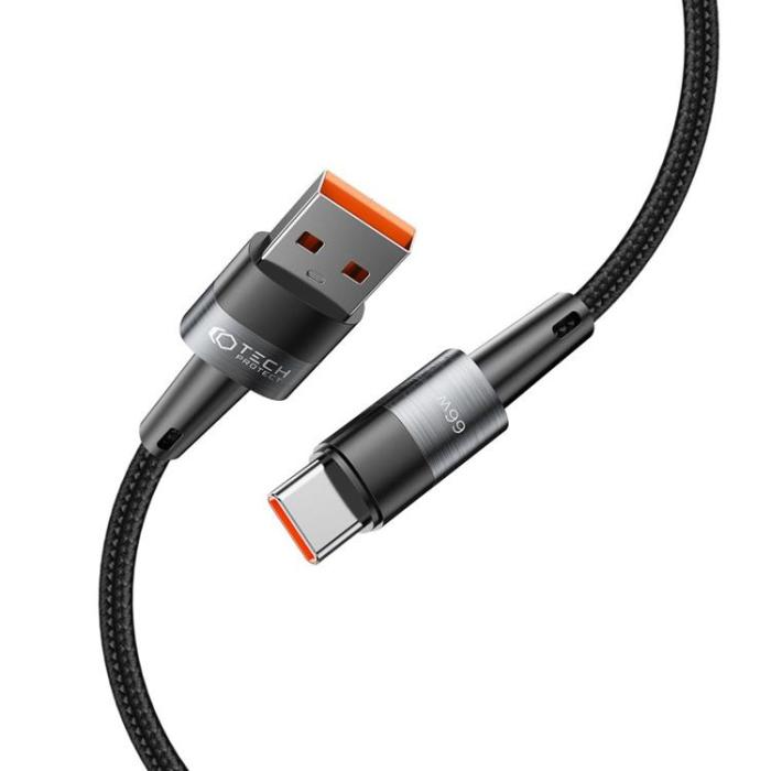 Tech-Protect - Tech-Protect USB-C till USB-A kabel Ultraboost 2m - Grå