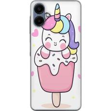 iSecrets - Mobilskal till Samsung Galaxy A06 med Glad enhörning