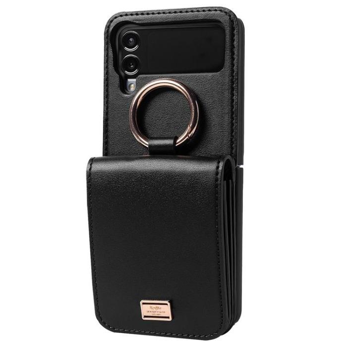 Ringke - Ringke Galaxy Z Flip 4 Plånboksfodral Signature Kortficka - Svart