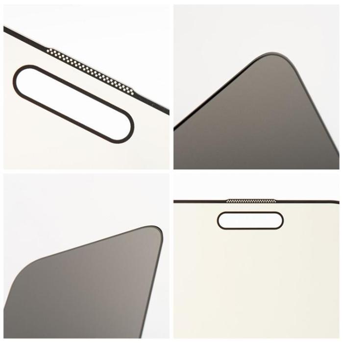 A-One Brand - iPhone 15/16 Härdat Glas Skärmskydd Privacy OG Shuijia - Svart