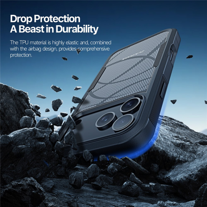 Dux Ducis - Dux Ducis iPhone 17 Pro Max Mobilskal MagSafe SHLD PC + TPU - Rhythm
