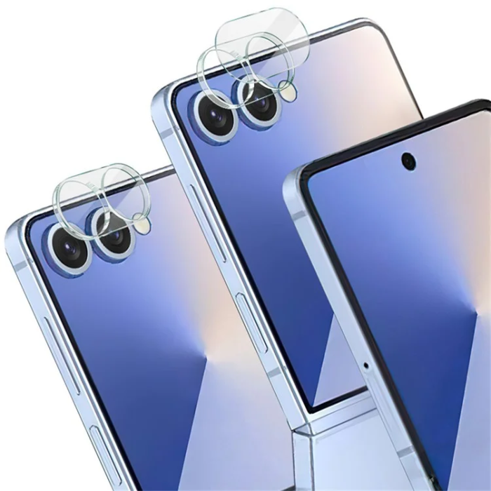 Imak - [2-Pack] IMAK Galaxy Z Flip 7 Härdat Glas Linsskydd + Linslock