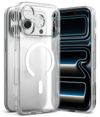 Ringke - Ringke Mobilskal F&ouml;r iPhone 18 Pro Magsafe Magnetic Fusion - Matte Clear