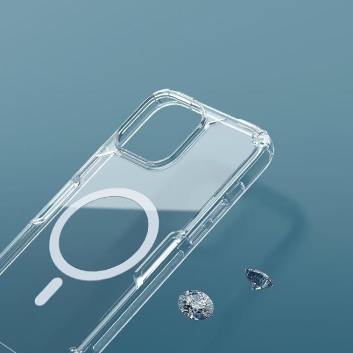 Nillkin - Nillkin iPhone 15 Pro Max Mobilskal Magsafe Nature Pro Armored