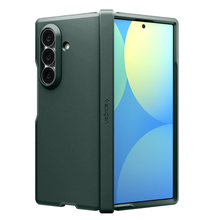 Spigen - Spigen Mobilskal För Galaxy Z Fold 8 Ultra MagSafe Tough Armor - Abyss Grön