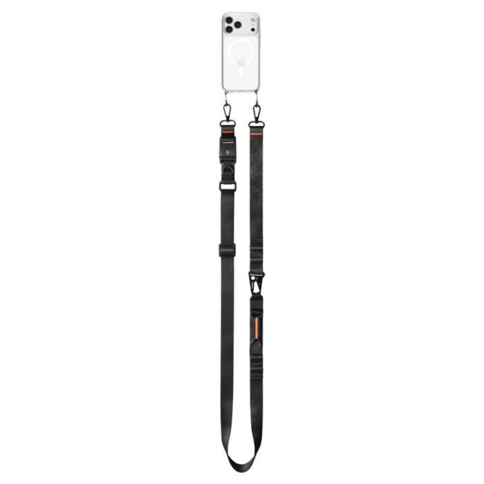 Spigen - Spigen Universal Mobilrem Crossbody Lanyard DA30M - Svart
