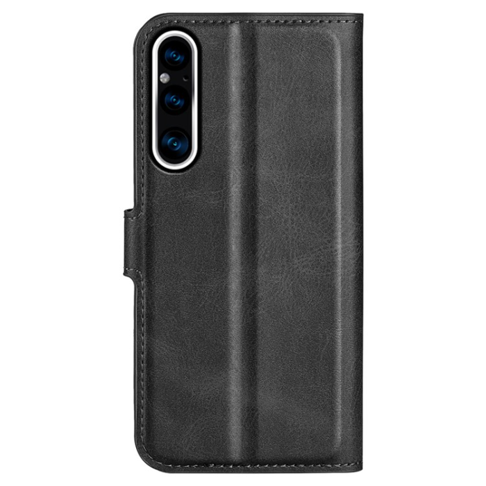 A-One Brand - Sony Xperia 1 V Plånboksfodral Folio Flip Calf - Svart