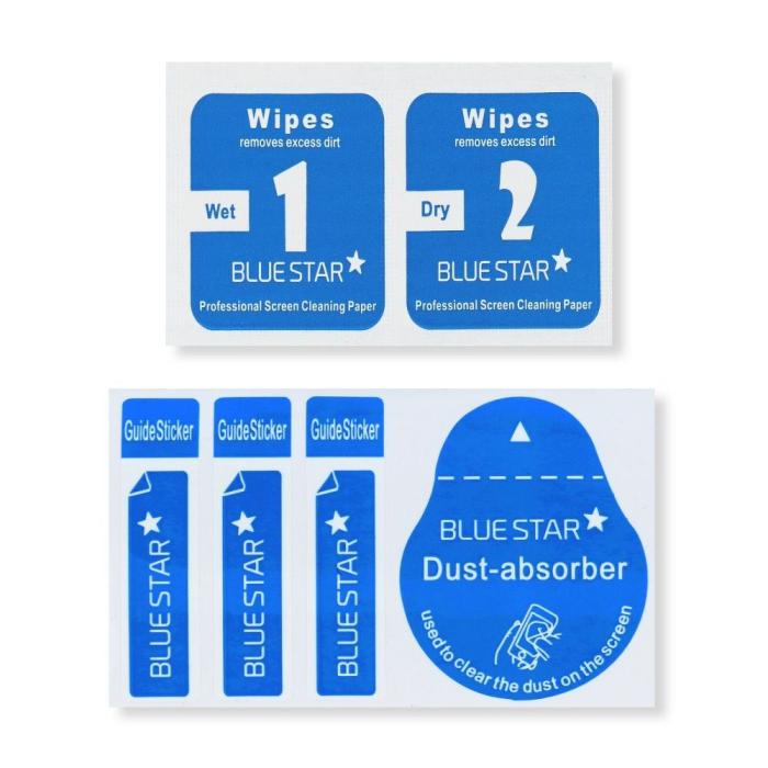 Blue Star - Blue Star Motorola Moto G51 5G Härdat Glas Skärmskydd