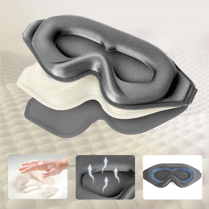 Tech-Protect - Tech-Protect Eyeshade Sömnmask - Grå