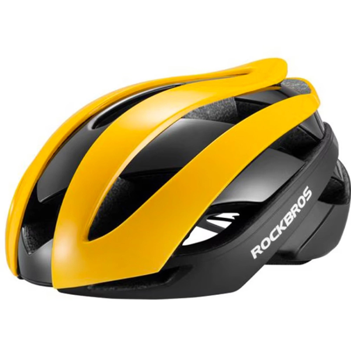 Rockbros - Rockbros Cykelhjälm L - Svart/Gul