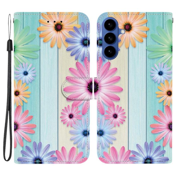 OEM - Samsung Galaxy S26/S26 Pro Plånboksfodral Mönstertryck Konstläder - Solros