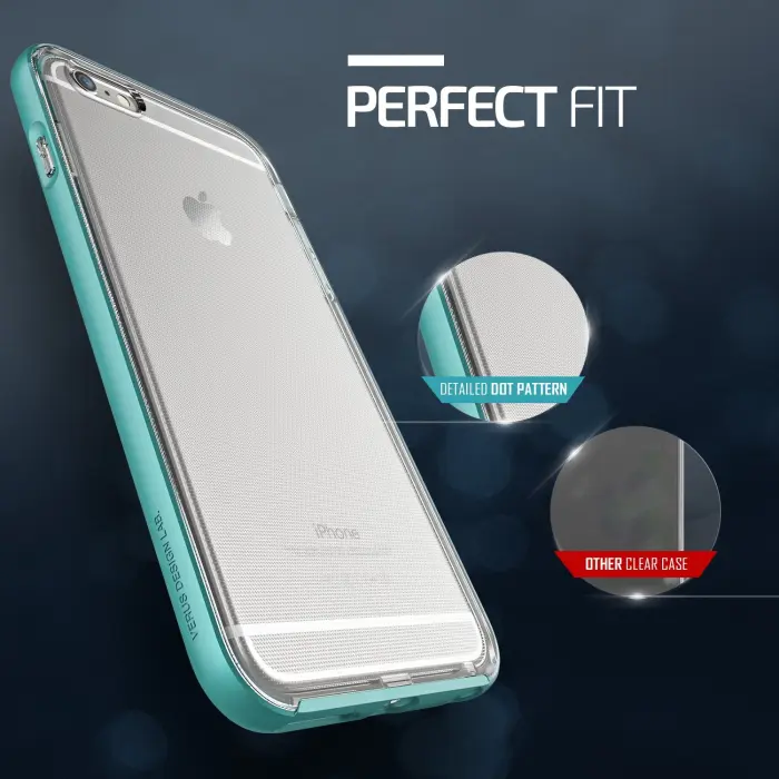 Lific - Verus Crystal Bumper Skal till Apple iPhone 6/6S - Mint
