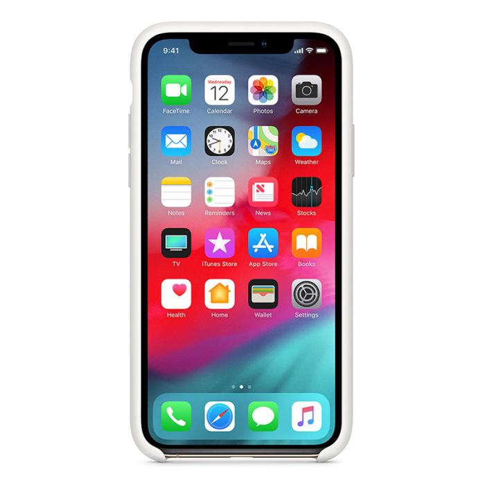 UTGATT5 - APPLE SILICONE CASE IPHONE XS WHITE