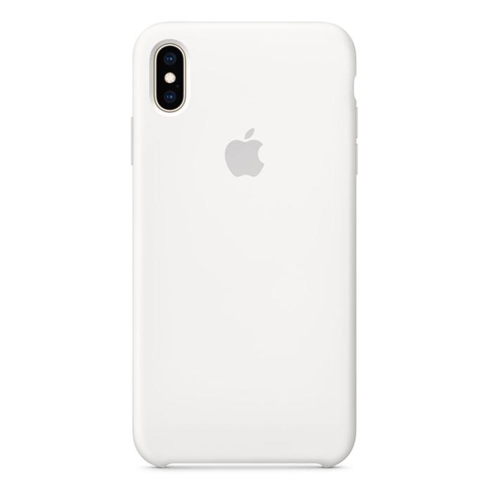 UTGATT5 - APPLE SILICONE CASE IPHONE XS MAX WHITE