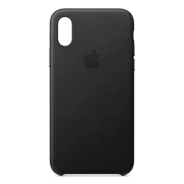 UTGATT4 - Apple Leather Case iPhone X/XS Black