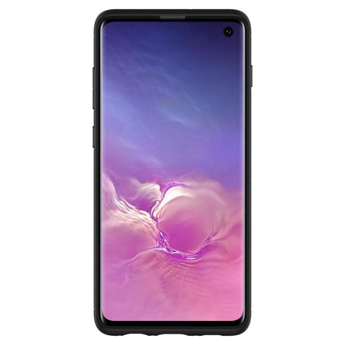 UTGATT4 - SPIGEN Rugged Armor Skal till Samsung Galaxy S10 - Svart