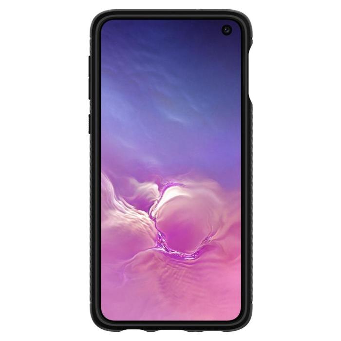 UTGATT4 - SPIGEN Rugged Armor Skal till Samsung Galaxy S10E - Svart