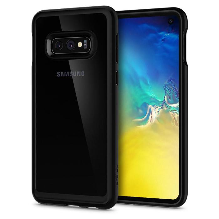 UTGATT4 - SPIGEN Ultra Hybrid Skal till Samsung Galaxy S10E - Svart