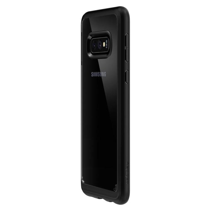 UTGATT4 - SPIGEN Ultra Hybrid Skal till Samsung Galaxy S10E - Svart