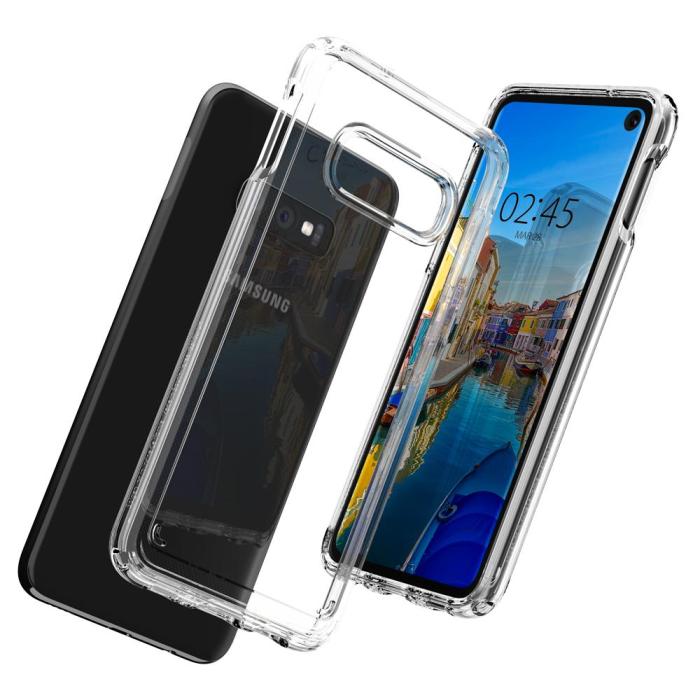 UTGATT4 - SPIGEN Ultra Hybrid Skal till Samsung Galaxy S10E - Clear