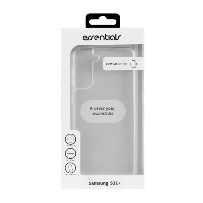 UTGATT1 - Essentials Samsung Galaxy S21 Plus TPU skal Transparent