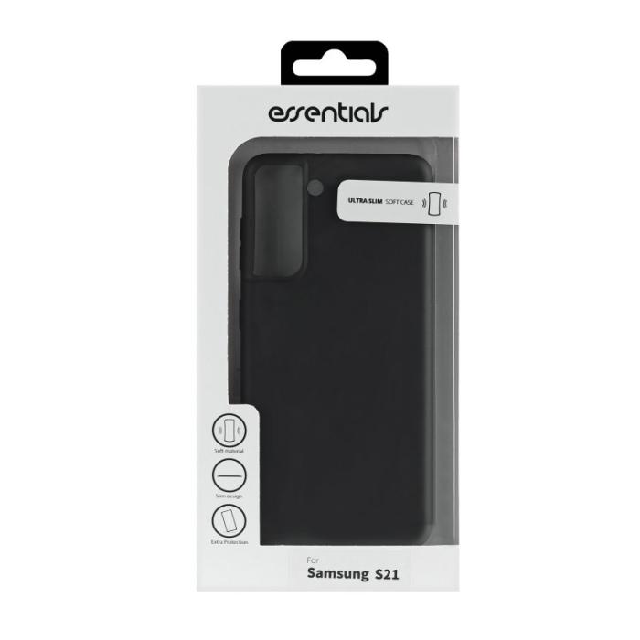 UTGATT1 - Essentials Samsung Galaxy S21 TPU skal Svart