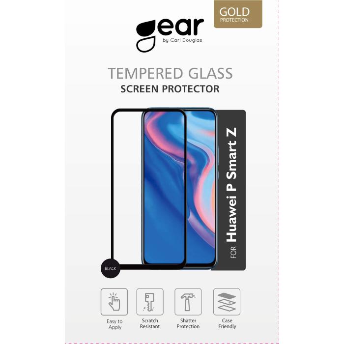 UTGATT1 - GEAR Härdat Glas 2,5D Full Cover Huawei P Smart Z 2019