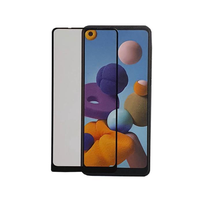 UTGATT1 - GEAR Härdat Glas 2,5D Full Cover Samsung A21s
