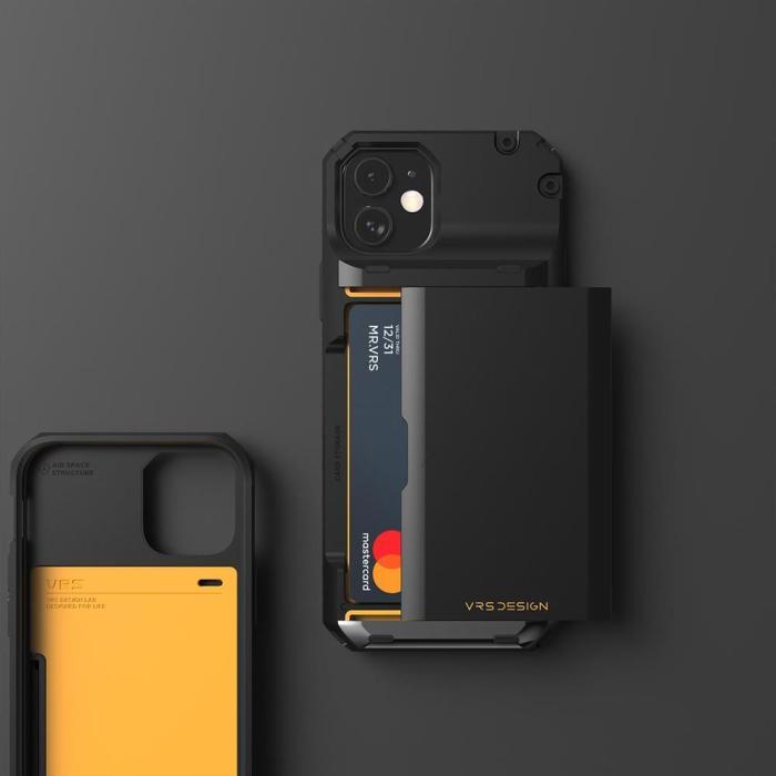 UTGATT4 - VRS DESIGN | Damda Glide Pro Skal iPhone 11 - Svart