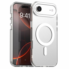 A-One Brand - iPhone 17 Air Mobilskal MagSafe Anti Drop Hybrid - Vit