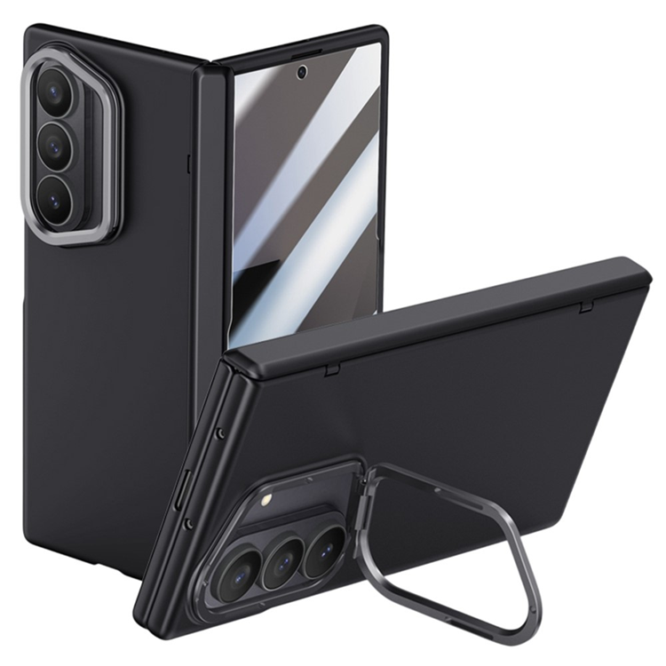 Galaxy Z Fold 7 5G Mobilskal Hard PC Kickstand - Svart | 2353 | AlltMobil