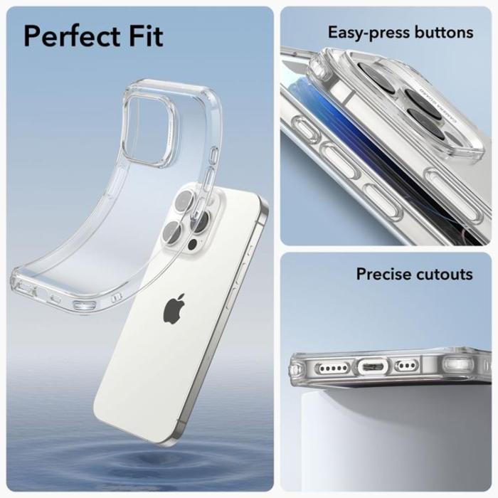 UTGATT - ESR iPhone 15 Pro Max Mobilskal Zero Project - Clear