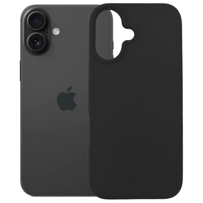 3MK - 3MK iPhone 16 Mobilskal MagSafe Silikon Hardy - Grafit