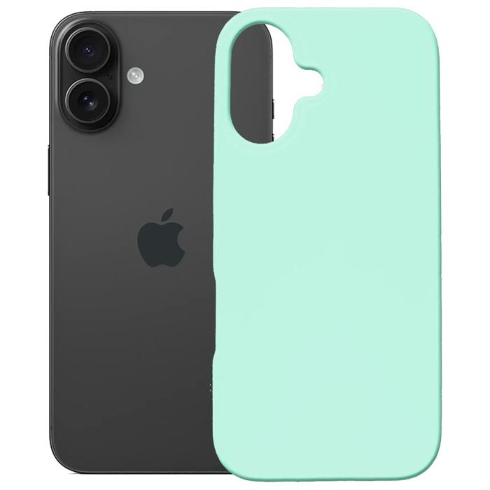 3MK - 3MK iPhone 16 Mobilskal MagSafe Silikon Hardy - Turkos