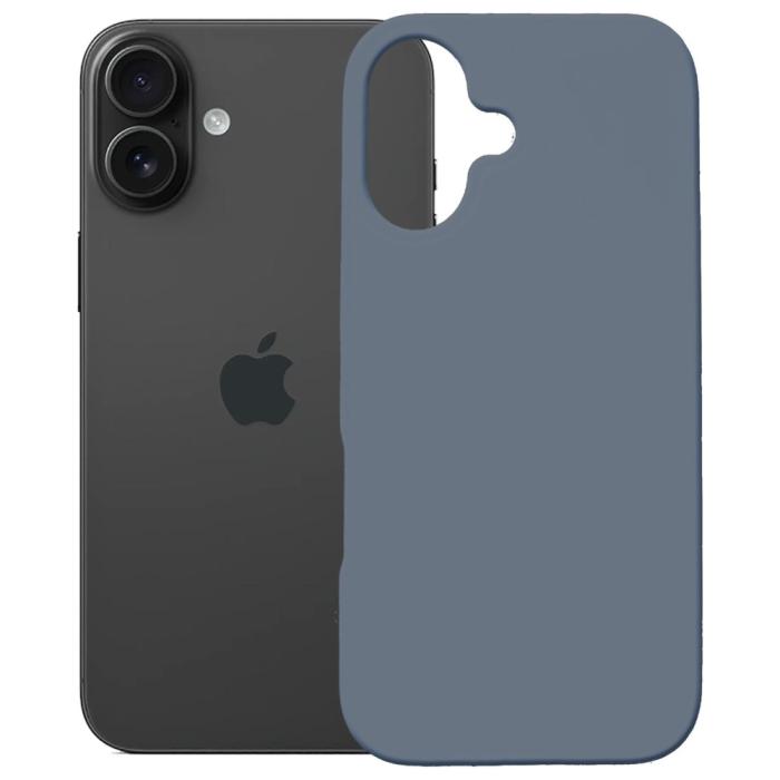 3MK - 3MK iPhone 16 Mobilskal MagSafe Silikon Hardy - Ultramarin