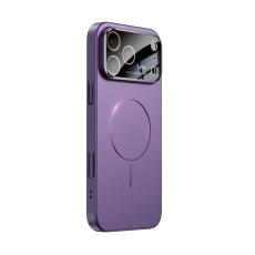 A-One Brand - iPhone 17 Pro Mobilskal MagSafe Skin Touch - Mörklila