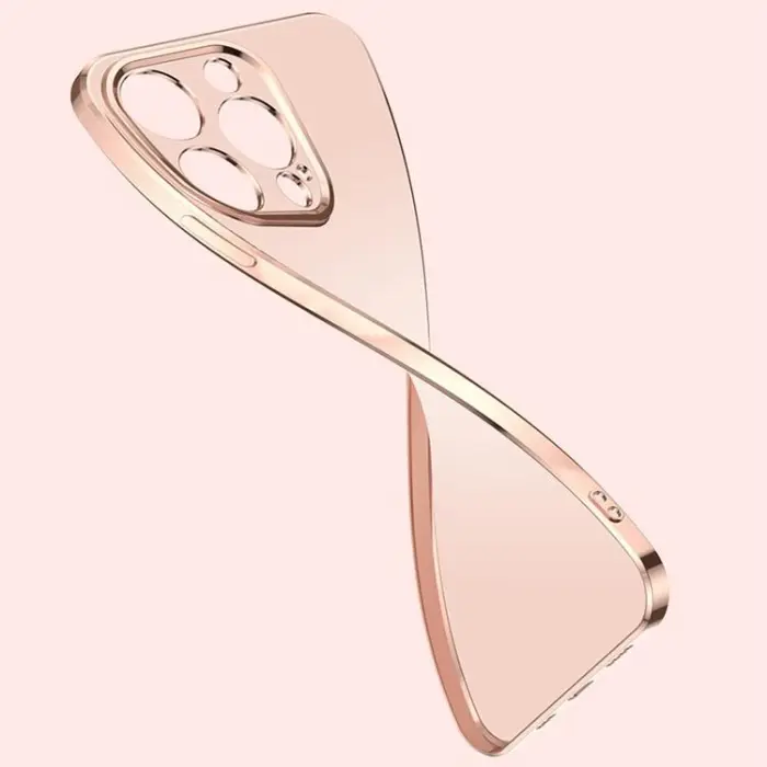 OEM - iPhone 14 Plus Skal Ringhållare Electroplating Kickstand - Svart