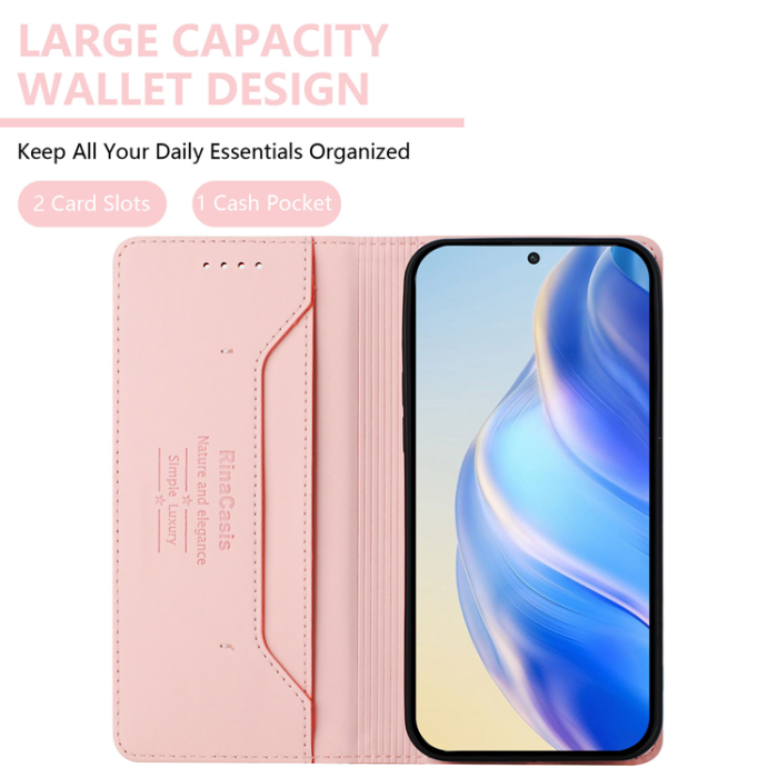 A-One Brand - OnePlus 15 Plånboksfodral Rinacasis RFID-Skydd Konstläder