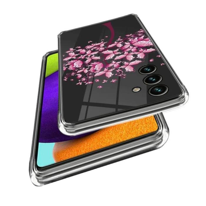 Taltech - Galaxy A55 Mobilskal IMD-Mönster Tryckt - Tree
