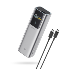Cuktech - Cuktech Powerbank 10000 mAh 150W USB-C USB-A - Gr&aring;